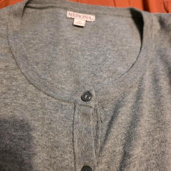 Merona Gray Button - Picture 4 of 7